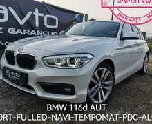 Zunanja slika - BMW Serija 1 - : 116d AUT. SPORT-LED-NAVI-PDC-GRETJE SED.-ALU17 - 1 - Predogledna slika
