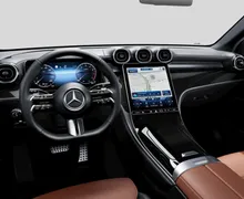 Notranja slika - Mercedes-Benz GLC-Razred - 200|4Matic|AMG|360K|Memory|ACC|KeyGo|Usnje|Gretje - 9 - Predogledna slika