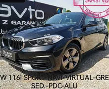 Zunanja slika - BMW Serija 1 - : 116i SPORT-VIRTUAL-NAVI-PDC-GRETJE SED.-ALU - 1 - Predogledna slika