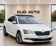 Zunanja slika - Škoda Superb - 4x4-2.0 TDI-DSG-PANORAMA-360KAM.-USNJE-ACC-F1-18.. - 1 - Predogledna slika