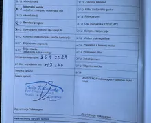 Servisna knjižica - Volkswagen Golf - Comfortline 1,6 TDI - 67 - Predogledna slika