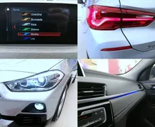 Notranja slika - BMW serija X2: - sDrive20d FULL LED NAVI 2XPDC ALU ZATEMNJEN TOP .. - 10 - Predogledna slika