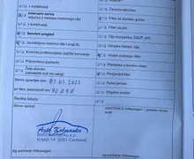 Servisna knjižica - Volkswagen Golf - Comfortline 1,6 TDI - 74 - Predogledna slika