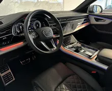 Notranja slika - Audi Q8 - 50TDI|Q|S-Line|Pano|SoftC|Zračno|ACC|Hlaj|360K| - 8 - Predogledna slika