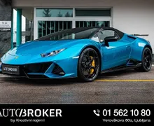 Zunanja slika - Lamborghini Huracan - EVO AWD Spyder Azzuro Secondo - 1 - Predogledna slika