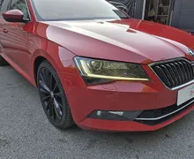 Zunanja slika - Škoda Superb - 2.0 TDI L K DSG 140 kW PANORAMA-USNJE-ACC - 3 - Predogledna slika