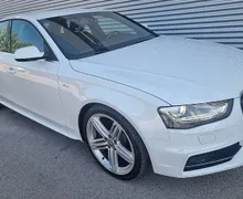 Zunanja slika - Audi A4 - 2.0 TDI-AUT+VELIKI SERVIS-S LINE-PERLA BEL+19COL - 5 - Predogledna slika