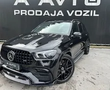 Zunanja slika - Mercedes-Benz GLE-Razred - GLE 580-V8 4MATIC-AIR-PANO-HUD-USNJE-CARBON-VK-ACC - 1 - Predogledna slika