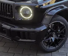 Zunanja slika - Mercedes-Benz G-Razred - 63 AMG V8 SUPERIOR•HLAJ-SED•KEYLESS•2X-TV•360•22C• - 11 - Predogledna slika