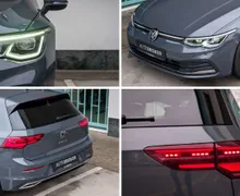 Zunanja slika - VW Golf - 2.0 TDI DSG Style matrič. LED Digital cockpit ACC - 9 - Predogledna slika