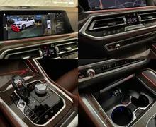 Notranja slika - BMW serija X6: - M50i|xD|SkyL|SoftC|R22|Kljuka|BowersW|ACC|HUD|360K - 12 - Predogledna slika