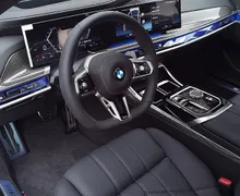 Zunanja slika - BMW Serija 7 - : 740d xDrive M Sport CRYSTAL•HEAD•ACC•HLAJ-SED•360• - 5 - Predogledna slika