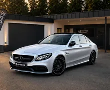 Zunanja slika - Mercedes-Benz C-Razred - C 63 AMG-FROZEN MAT-PANO-BURMESTER-LIMO-LED-AMG... - 3 - Predogledna slika
