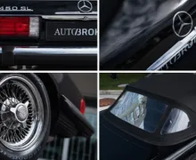 Zunanja slika - Mercedes-Benz SL-Razred - SL 450 4.5 V8 AUT. ALL BLACK mehka in trda streha - 19 - Predogledna slika