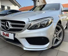 Zunanja slika - Mercedes-Benz C-Razred - C 200D AMG LINE AVT|FULL LED|ČRNO USNJE|2xPDC|18 - 1 - Predogledna slika