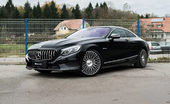 Zunanja slika - Mercedes-Benz S-Razred - 500 Coupe 4MATIC 360 LED Asist 22col Burmester - 1