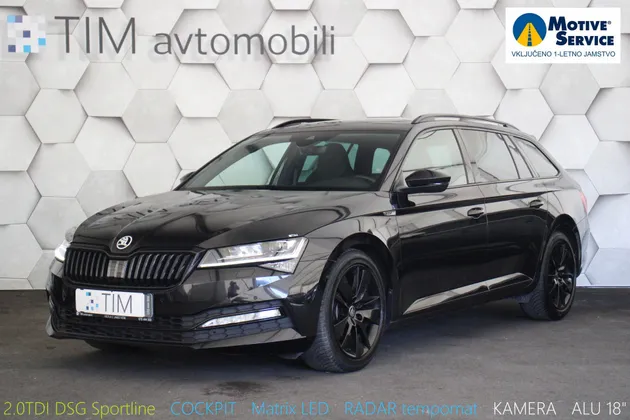 Zunanja slika - Škoda Superb - 2.0 TDI DSG Sportline 150KM - 1