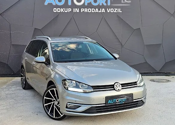 Zunanja slika - VW Golf - Variant 1.6 TDI DSG-SOUND-FACELIFT-GR.SEDEŽEV-ACC-2X KLIMA - 1
