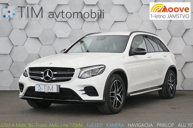 Zunanja slika - Mercedes-Benz GLC-Razred - 220d 4-Matic 9G-Tronic AMG Line 170KM - 1