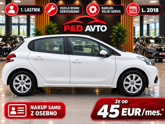 Zunanja slika - Peugeot 208 - 1,2 PureTech 82 Active - 1