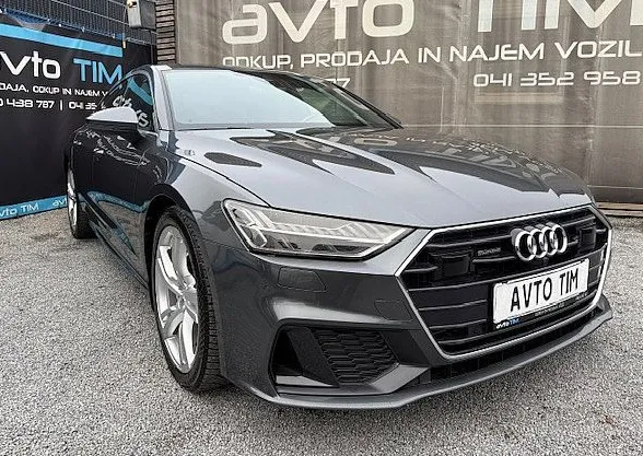 Zunanja slika - Audi A7 - 50TDI Quattro S-line MATRIX 360 Zračno HUD WEBASTO - 1