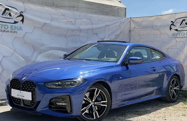 Zunanja slika - BMW Serija 4 - Coupe: 420d xDrive - LASER-PANO-ACC-HEADUP-VIRTUAL-360KA - 1