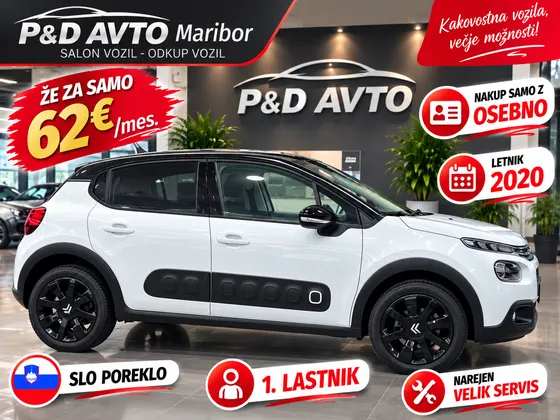 Zunanja slika - Citroën C3 - 1,2 PureTech 83 SHINE - 1
