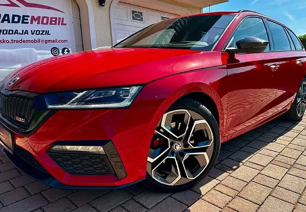 Zunanja slika - Škoda Octavia - 2.0 TDI RS+DSG+ALU19+MATRIX+DCC+ACC+CANTON+MEMORY - 1