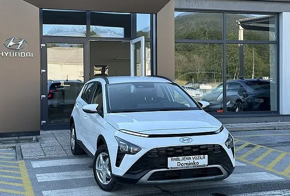 Zunanja slika - Hyundai Bayon - 1.2 MPI°°1.Lastnik°°SLO°°Rezervna pnevmatika - 1