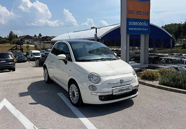 Zunanja slika - Fiat 500 - 0.9 TwinAir Turbo Lounge ZELO LEPP PANORAMA - 1