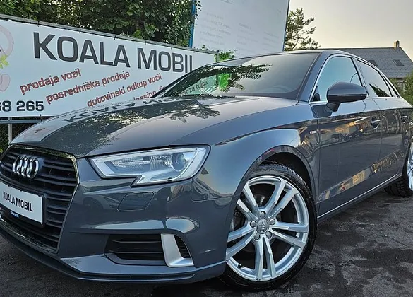 Zunanja slika - Audi A3 - 30 TFSI LIMUZINA S-LINE LED-ALU PLATIŠČA-USNJE - 1
