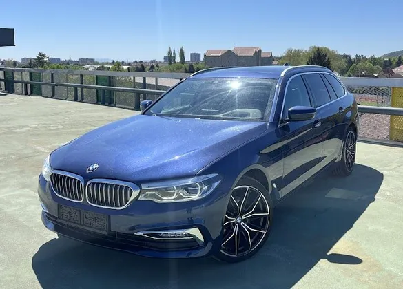 Zunanja slika - BMW Serija 5 - Touring: 520d Touring LUX.LINE.LED.VZR. KAM. PANORAMA. - 1