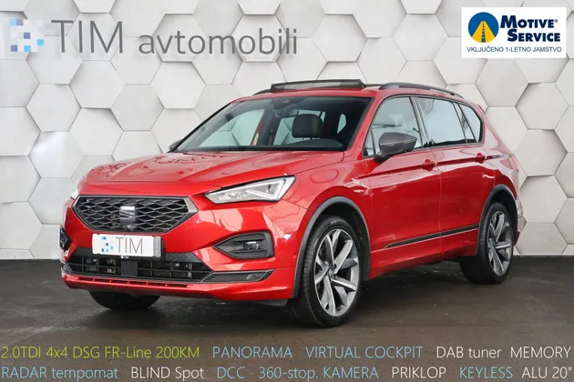 Zunanja slika - Seat Tarraco - 2.0 TDI 4-Drive DSG FR-Line 200KM - 1