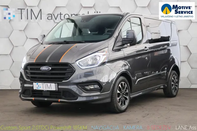 Zunanja slika - Ford E-Transit Custom - Transit 2.0 TDCi Powershift 185KM - 1