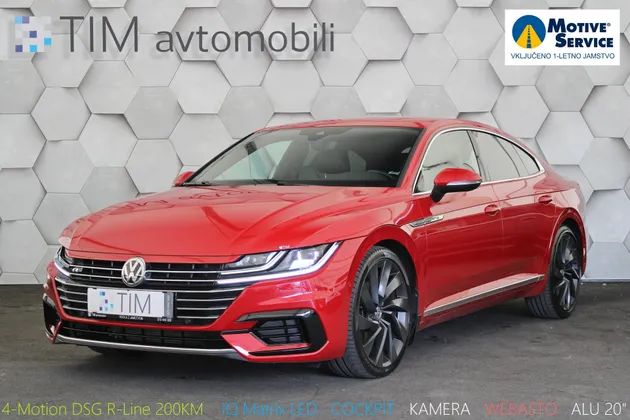 Zunanja slika - Volkswagen Arteon - 2.0 TDI 4-Motion DSG R-Line 200KM - 1