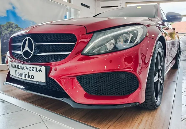 Zunanja slika - Mercedes-Benz C-Razred - C 220d FULL AMG-USNJE-KAMERA-TEMP-NAVI-LED-VIDEO - 1