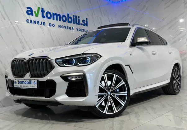 Zunanja slika - BMW serija X6: - M50i|xD|SkyL|SoftC|R22|Kljuka|BowersW|ACC|HUD|360K - 1
