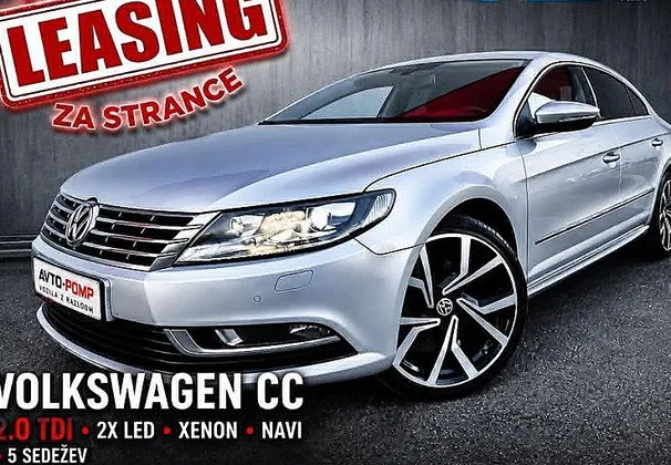 Zunanja slika - Volkswagen CC - 2.0 TDI+VELIKI SERVIS-2X LED+XENON-NAVI-5 SEDEŽEV - 1