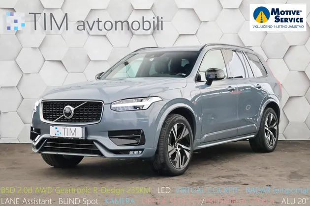 Zunanja slika - Volvo XC90 - B5D 2.0d AWD Geartronic R-Design 235KM - 1