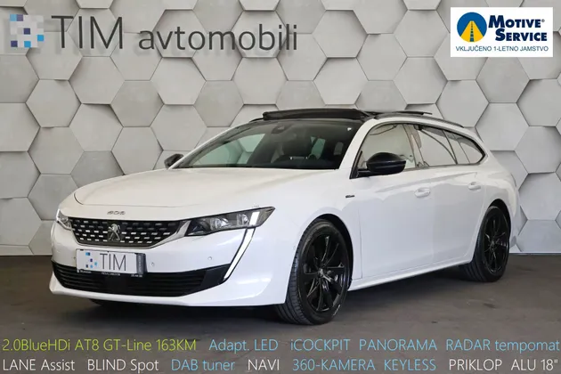 Zunanja slika - Peugeot 508 - SW 2.0 HDi AT8 GT-Line 163KM - 1