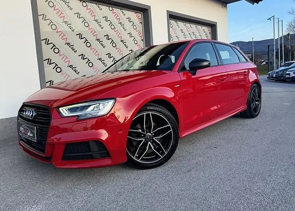 Zunanja slika - Audi A3 - 2.0 TDI 110kW S-Line Virtual Radar Tempomat LedP.. - 1
