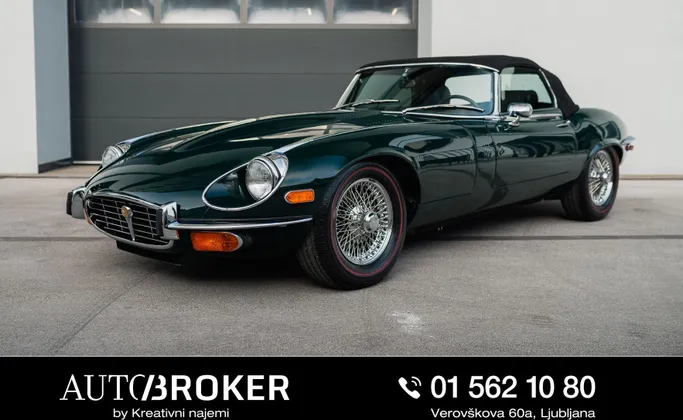 Zunanja slika - Jaguar E-Type - V12 Roadster - najlepši avto kadarkoli narejen - 1