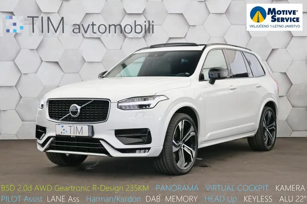 Zunanja slika - Volvo XC90 - B5D 2.0d AWD Geartronic R-Design 235KM - 1