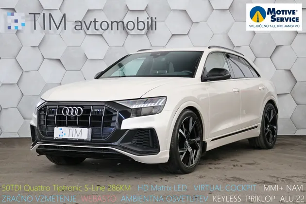Zunanja slika - Audi Q8 - 50TDI Quattro Tiptronic 3xS-Line 286KM - 1