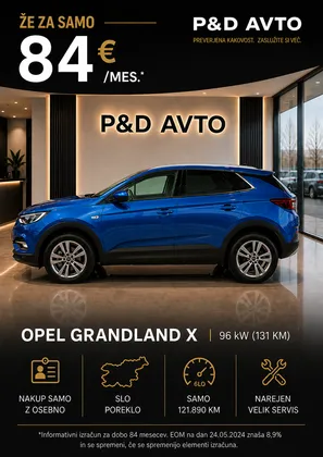 Zunanja slika - Opel Grandland X - 1,2 Turbo Enjoy Start/Stop - 1