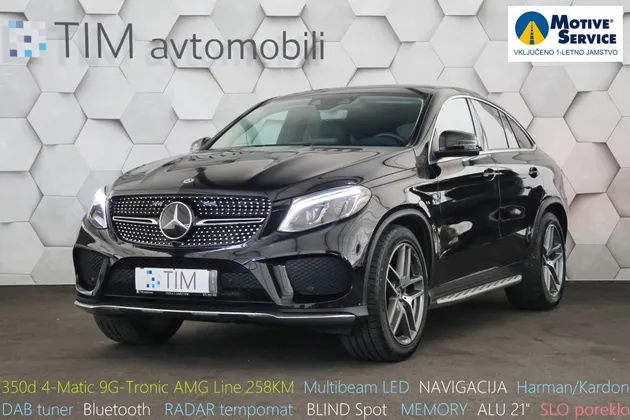 Zunanja slika - Mercedes-Benz GLE Coupe - GLE-Razred 350d 4-Matic 9G-Tronic AMG Line - 1