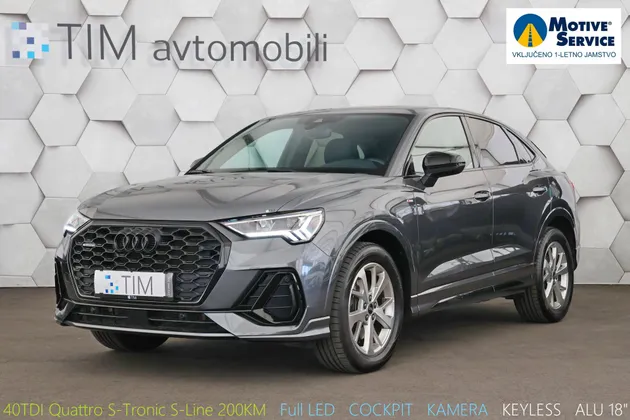 Zunanja slika - Audi Q3 - 40 TDI Quattro S-Tronic S-Line 200KM - 1