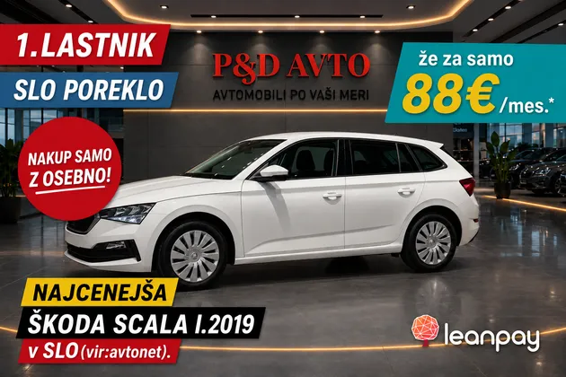 Zunanja slika - Škoda Scala - 1,0 TSI Style - 1