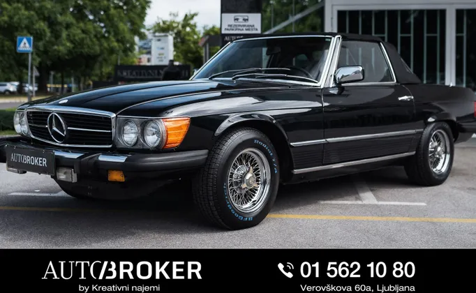 Zunanja slika - Mercedes-Benz SL-Razred - SL 450 4.5 V8 AUT. ALL BLACK mehka in trda streha - 1