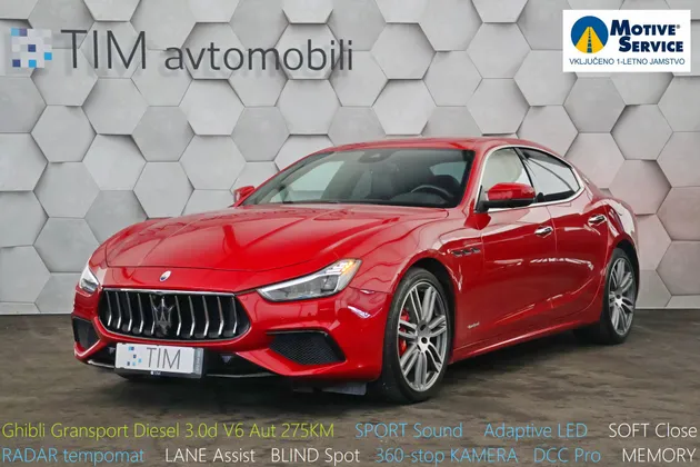 Zunanja slika - Maserati Ghibli - Diesel 3.0d V6 Aut 275KM - 1